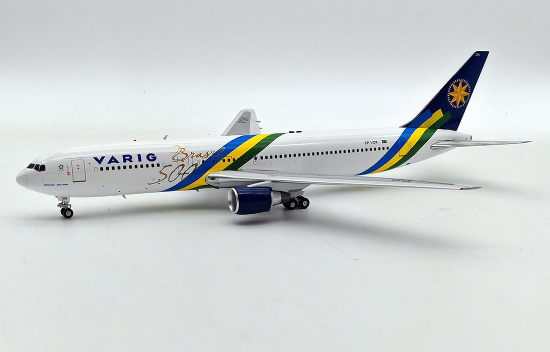 IF763VR0621 | InFlight200 1:200 | Boeing 767-300 Varig PP-VOK (with stand)