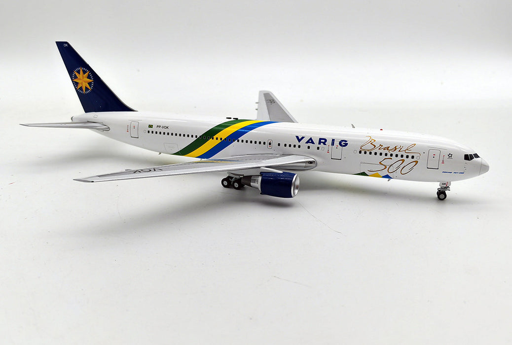 IF763VR0621 | InFlight200 1:200 | Boeing 767-300 Varig PP-VOK (with stand)