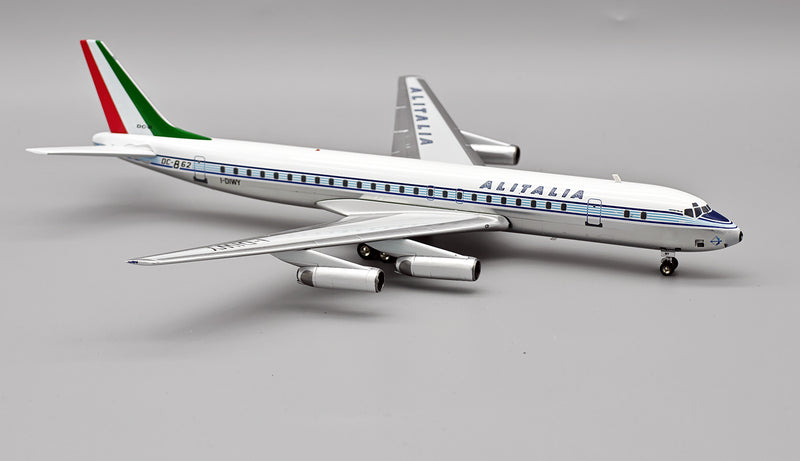 IF862AZ0725P | InFlight200 1:200 | McDonnell Douglas DC-8-62H Alitalia I -DIWY Polished With Stand