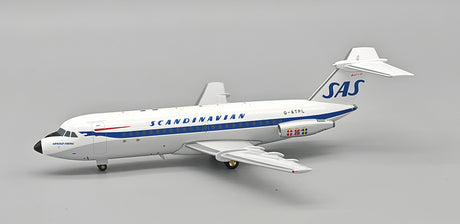 IF111SK1125 | InFlight200 | BAC 111-301AG One-Eleven SAS - Scandinavian Airlines System G-ATPL with stand | More stock due in January 2026