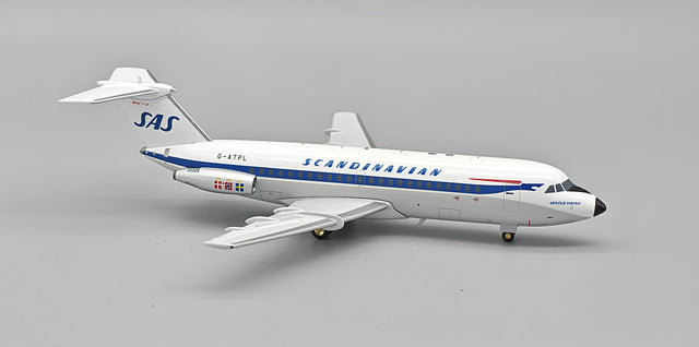 IF111SK1125 | InFlight200 | BAC 111-301AG One-Eleven SAS - Scandinavian Airlines System G-ATPL with stand | More stock due in January 2026