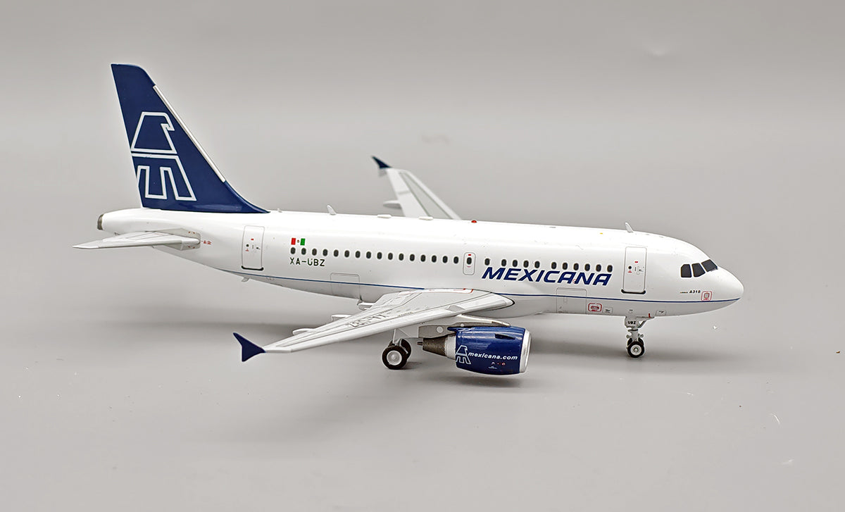 IF318MX1225 | InFlight200 | Airbus A318-111 Mexicana XA-UBZ