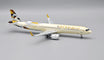 Die-cast metal Etihad Airways Airbus A321-251NXLR model airplane.