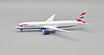 Die-cast metal 1:400 model of a British Airways Boeing 787-9 Dreamliner.