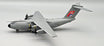 Die-cast metal InFlight200 Airbus A400M Atlas Airbus aircraft model.
