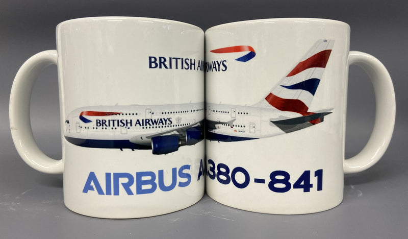 BAMUGA380 | Gifts Mugs | Coffee Mug - Airbus A380 British Airways