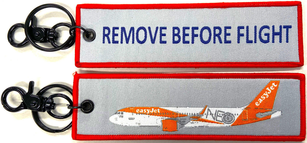 RBFeasy | Gifts Key Rings | Key Tag - Easyjet A320neo