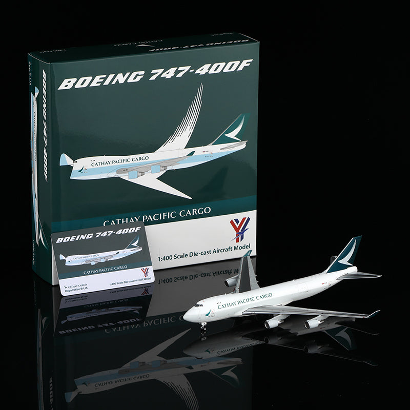 YY74419 | YY Wings 1:400 | Boeing 747-400F Cathay Pacific Reg. B-LIA