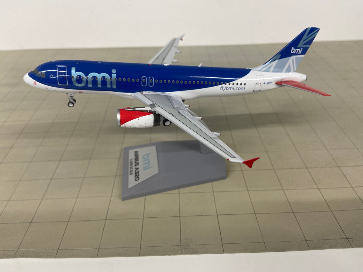 320-IDY | Blue Box 1:200 | Airbus A320-232 BMI G-MIDY
