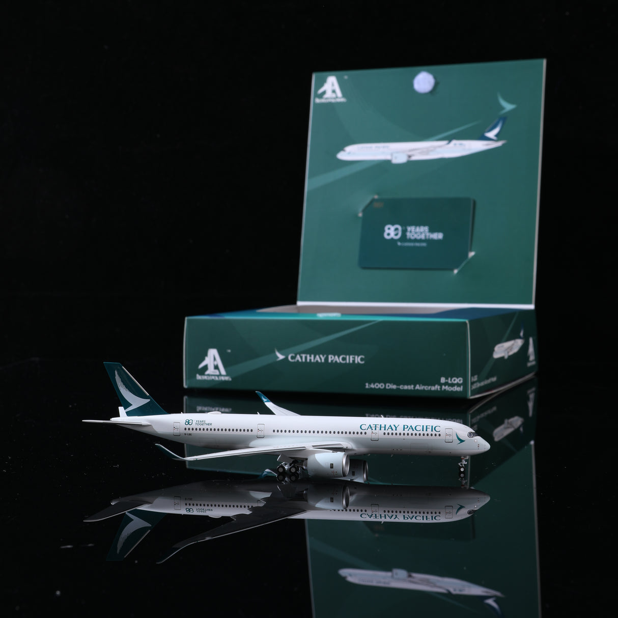 HA3590015 | Aero Polaris 1:400 | Airbus A350-900 Cathay Pacific B-LQG 80 Years Together | is due September 2026