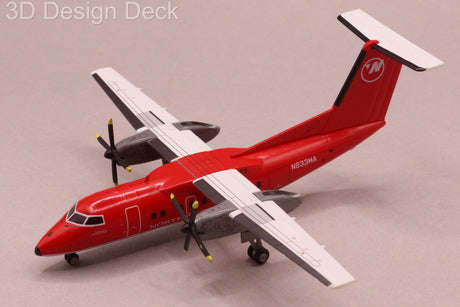 1:200 scale model Dash 8 Q100 Mesaba Northwest Airlink N833MA.