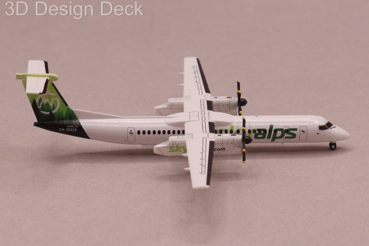 3DD0197 | 3D Design Deck 1:400 | Dash 8 Q400 Sky Alps 9H-MAYA | is due August 2026