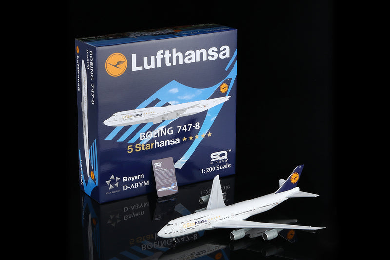 L2110FD | SQ Wings | B747-8 Lufthansa D-ABYM Flaps Down | is due January 2026