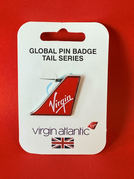PINVIRGIN | ARD Souvenirs Pin Badges | Tail Pin - Virgin Atlantic