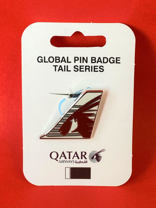 PINQATAR | ARD Souvenirs Pin Badges | Tail Pin - Qatar Airways