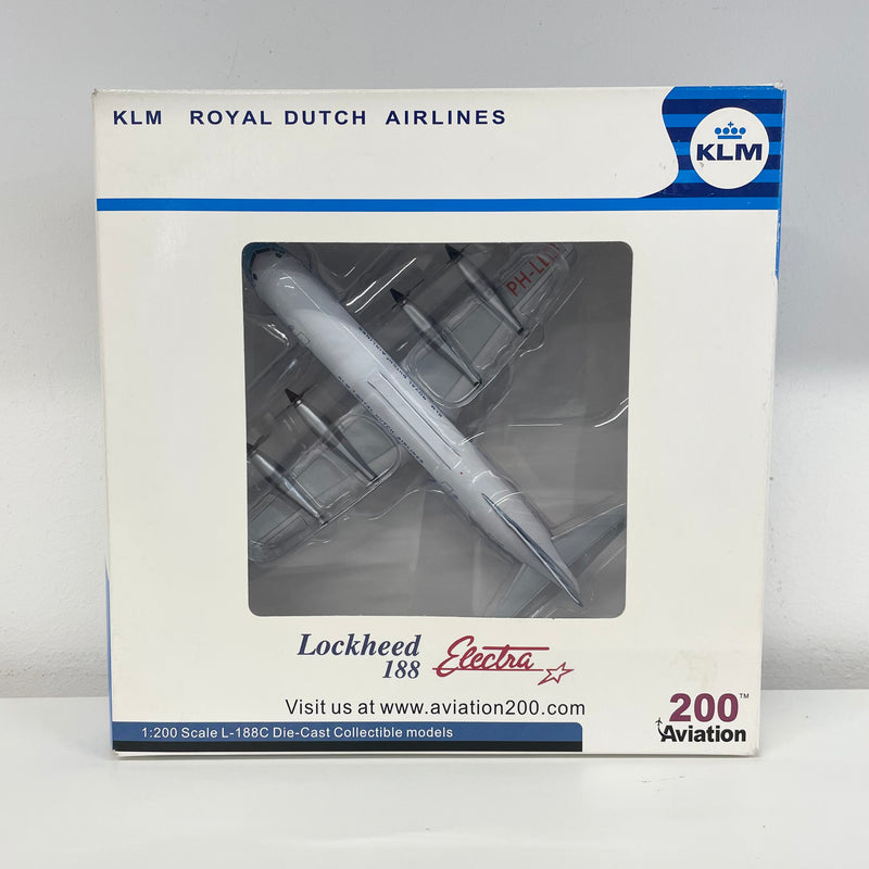 AV2188001 | Aviation 200 1:200 | Lockheed L-188 Electra KLM Royal Dutch Airlines PH-LLD PRE-OWNED