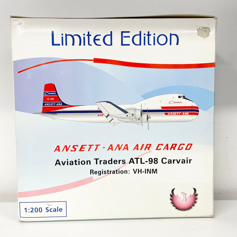 PH20009 | Phoenix 1:200 | ATL-98 Carvair Ansett-ANA Cargo VH-INM PRE-OWNED
