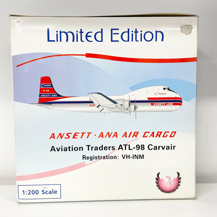 PH20009 | Phoenix 1:200 | ATL-98 Carvair Ansett-ANA Cargo VH-INM PRE-OWNED