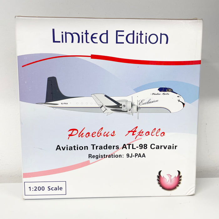 JC4PHB015 | JC Wings 1:400 | Aviation Traders ATL-98 Carvair Phoebus Apollo 9J-PAA PRE-OWNED