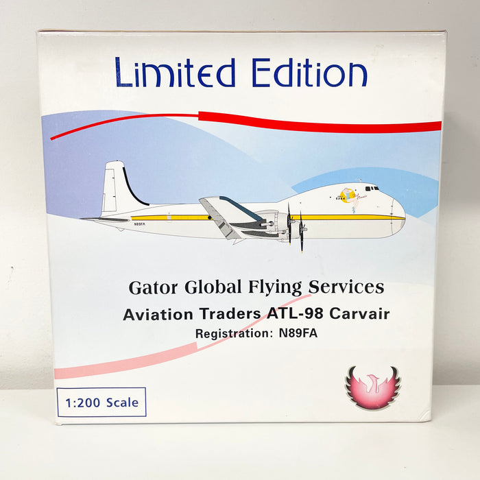 PH2GGA008 | Phoenix 1:200 | Aviation Traders ATL-98 Carvair Gator Global N89FA PRE-OWNED