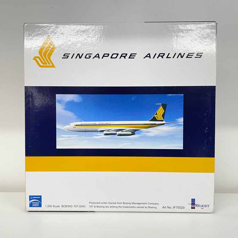 IF70020 | InFlight200 1:200 | Boeing 707-300 Singapore Airlines 9V-BEY PRE-OWNED