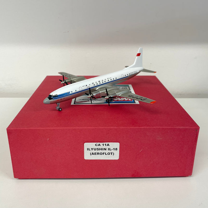 CA11A | Western Models UK 1:200 | Ilyushin IL-18 Aeroflot CCCP-75742 **PRE-OWNED**