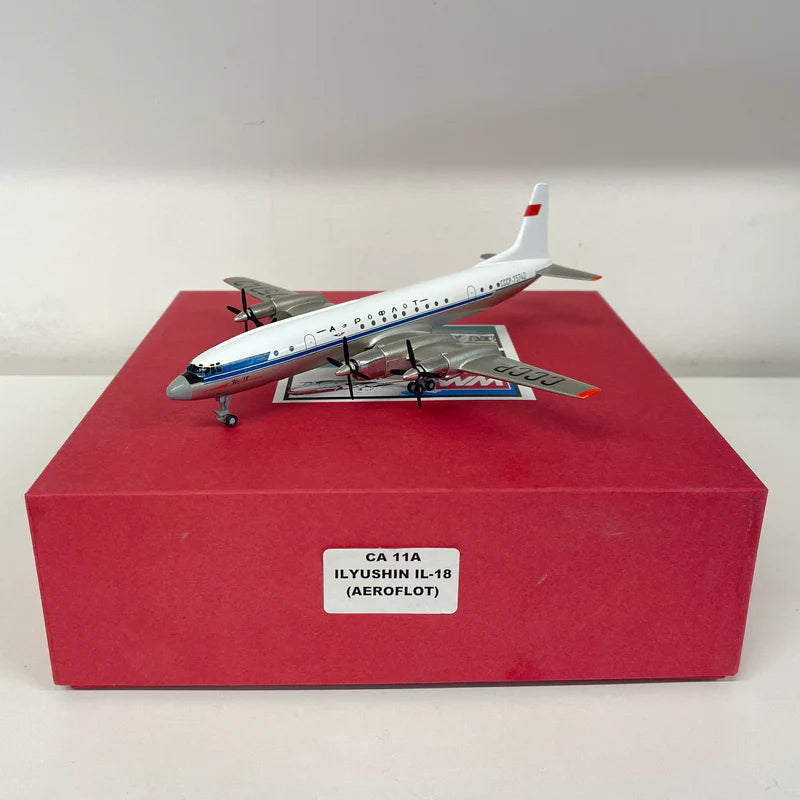CA11A | Western Models UK 1:200 | Ilyushin IL-18 Aeroflot CCCP-75742 **PRE-OWNED**