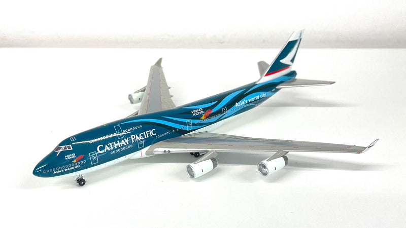 BBB-HOY| Big Bird 1:400 | Boeing 747-400 Cathay Pacific 'Asias World City' B-HOY **PRE-OWNED**