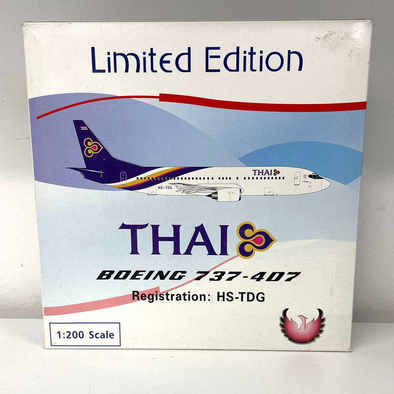 PH11513 | Phoenix 1:400 | Boeing 737-400 Thai Airways HS-TDG **PRE OWNED**