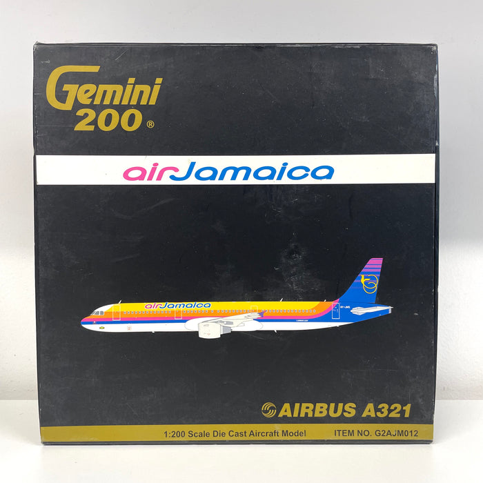 G2AJM012 | Gemini200 1:200 | Airbus A321 Air Jamaica 6Y-JMS PRE-OWNED