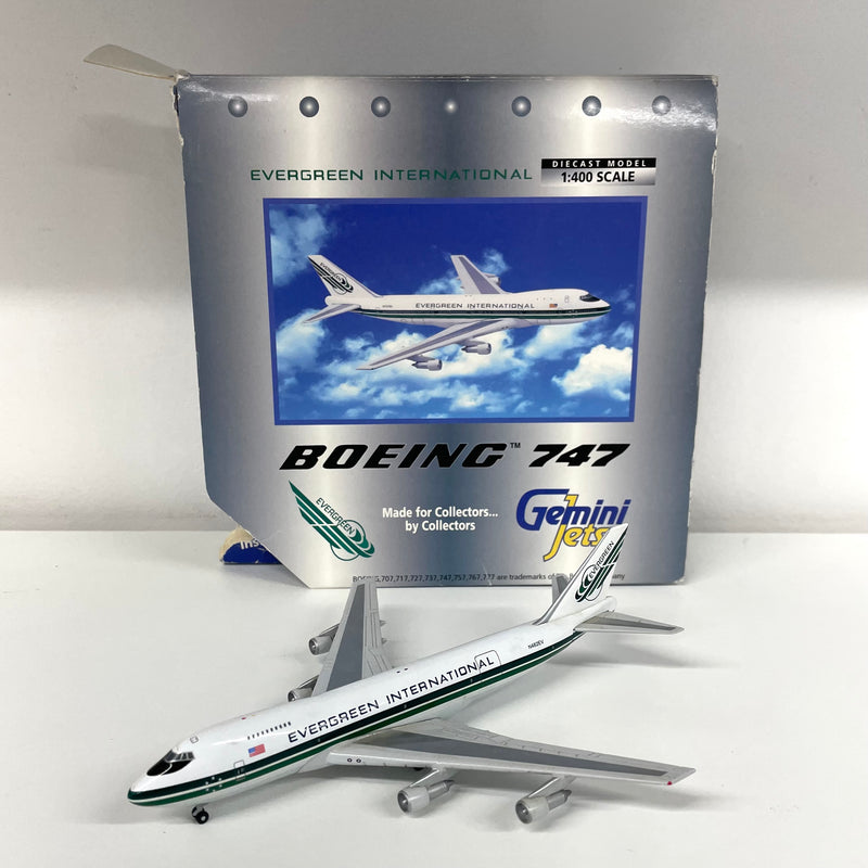 GJEIA061 | Gemini Jets 1:400 1:400 | Boeing 747-200 Evergreen International N482EV PRE-OWNED