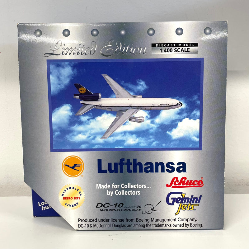 GJDLH192 | Gemini Jets 1:400 1:400 | Douglas DC-10-30 Lufthansa old colours D-ADHO PRE-OWNED