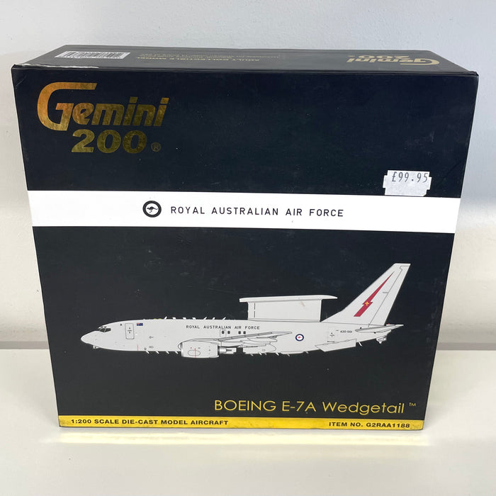 G2RAA1188 | Gemini200 1:200 | Boeing E-7A Wedgetail Royal Australia Air Force A30-001 PRE-OWNED