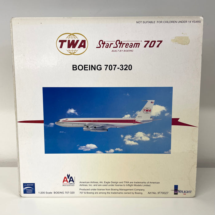 AC211243 | Aero Classics 1:200 | Boeing 707-138B Qantas V-Jet VH-EBG **PRE-OWNED**