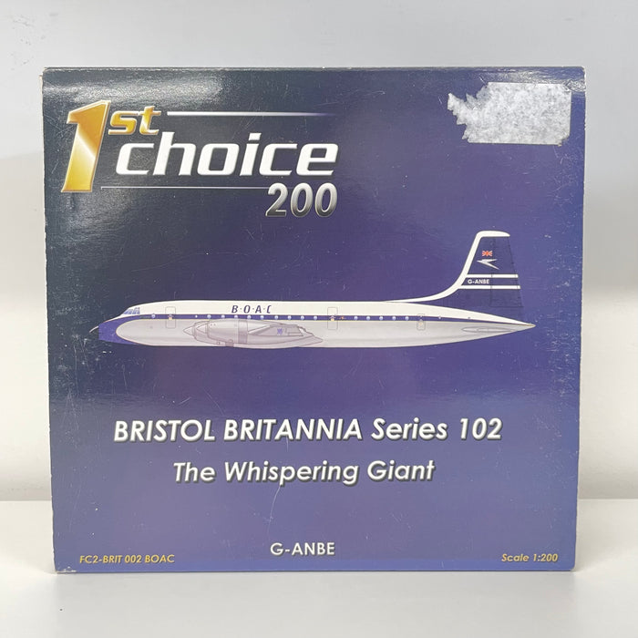 FC2BRIT002 | 1st Choice 1:200 | Bristol Britannia 102 BOAC G-ANBE **PRE-OWNED**