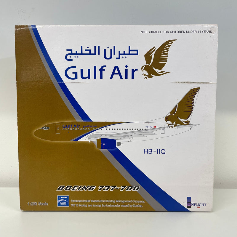 IF7370811 | InFlight200 1:200 | Boeing 737-700 Gulf Air HB-IIQ **PRE-OWNED**