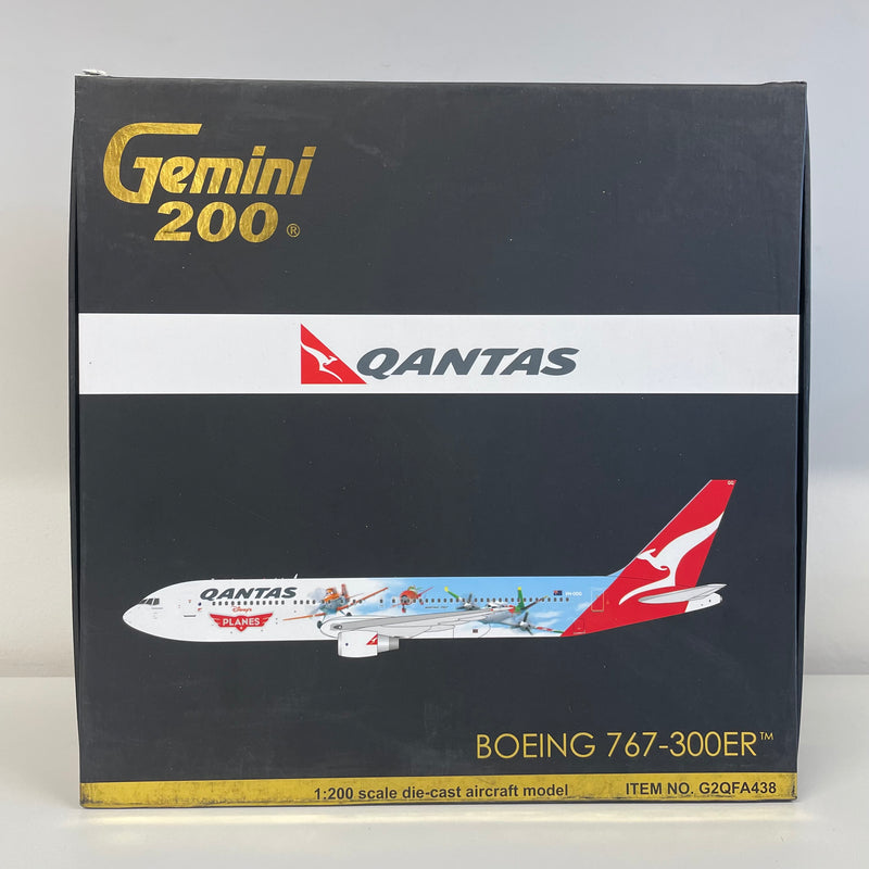 G2QFA438 | Gemini200 1:200 | Boeing 767-300 Qantas Airways VH-OGG, 'Disney Planes' **PRE-OWNED**