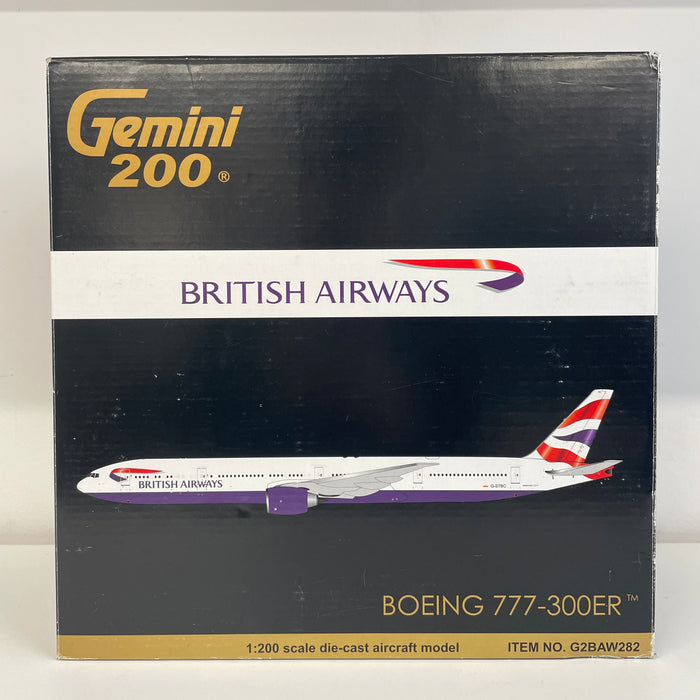 G2BAW282 | Gemini200 1:200 | Boeing 777-300ER British Airways G-STBC **PRE OWNED**