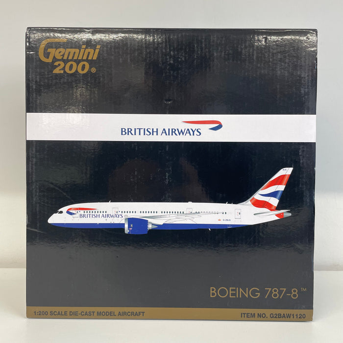 G2BAW1120 | Gemini200 1:200 | Boeing 787-8 British Airways G-ZBJG **PRE-OWNED**