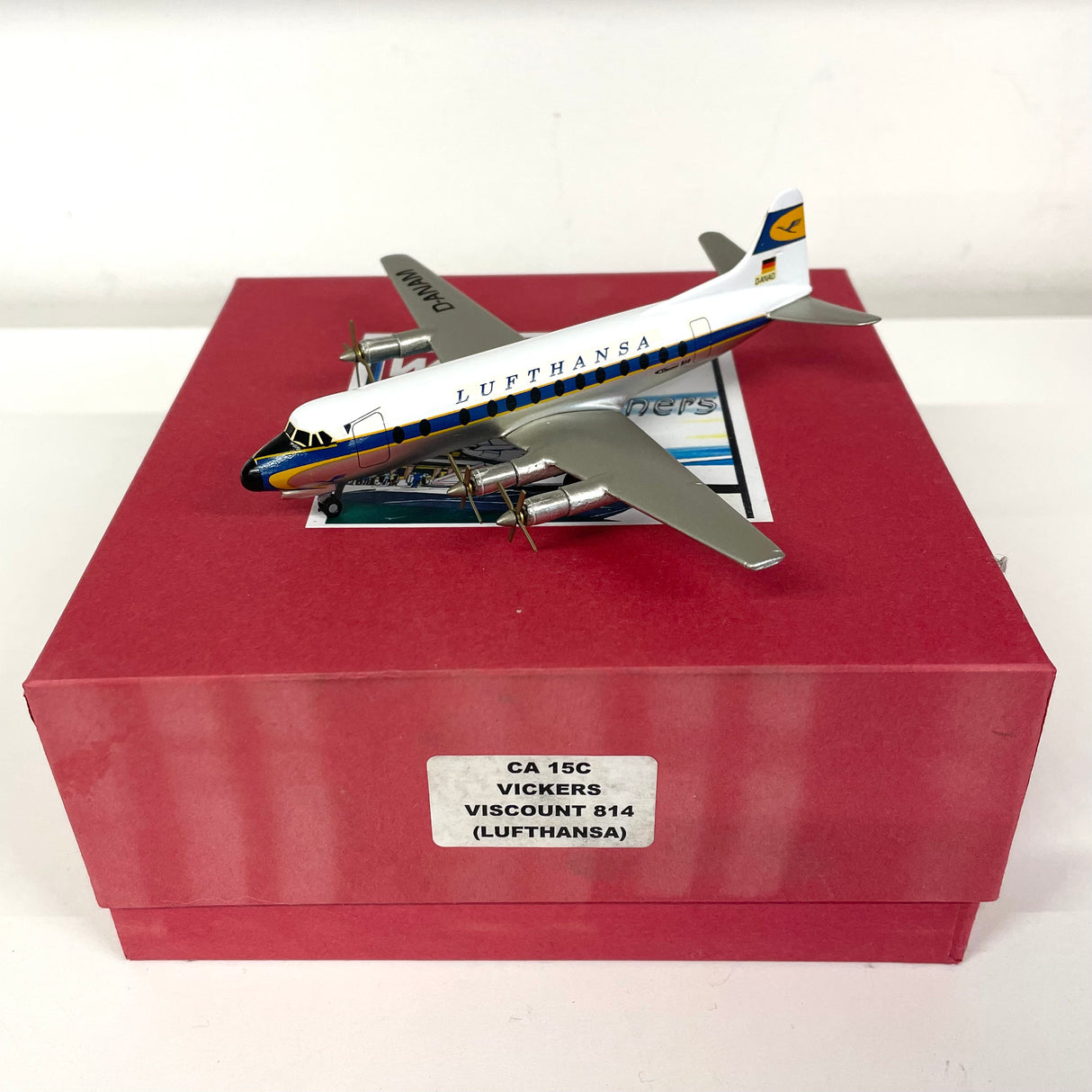 CA-15C | Western Models UK 1:200 | Vickers Viscount 814 Lufthansa D-ANAD **PRE-OWNED**