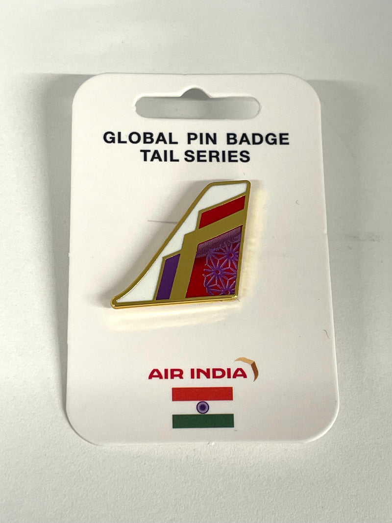 PININDIA | ARD Souvenirs Pin Badges | Tail Pin - AIR INDIA