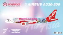 Z²400-041-26 | Z² 1:400 Models | Airbus A320-200 Air Asia Malaysia 9M-AHZ | is due June 2026