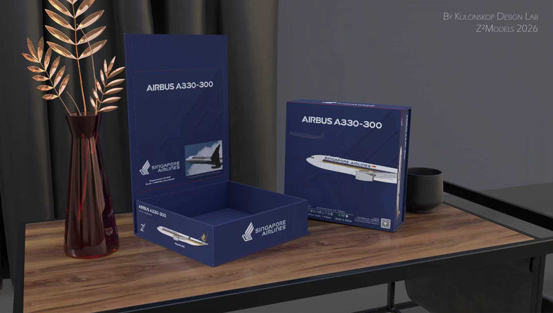 Z²400-036-26 | Z² Models 1:400 | Airbus A330-300 Singapore Airlines 9V-STG | is due March 2026