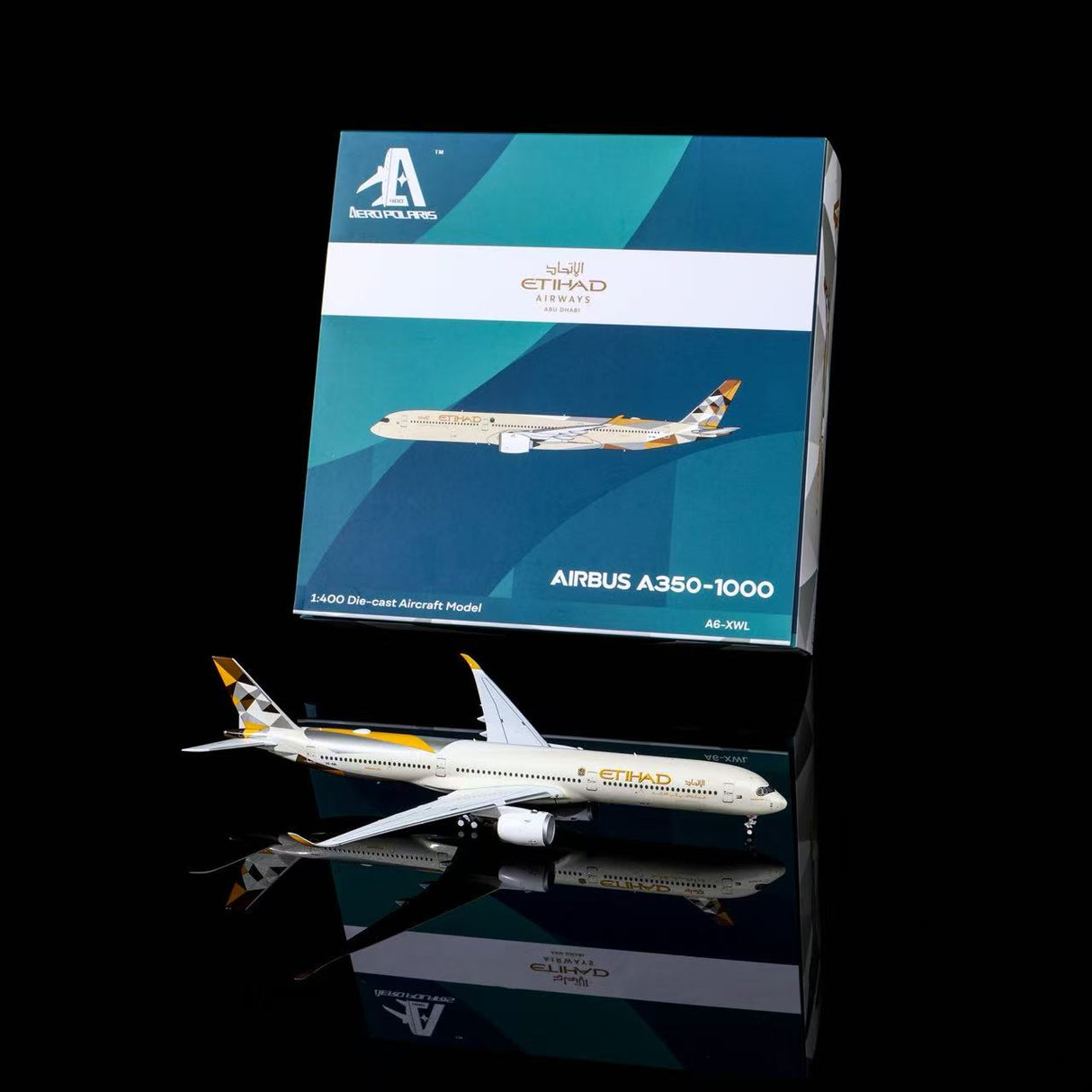 HA35K0009 | Aero Polaris 1:400 | Airbus A350-1000 Etihad Airways A6-XWL