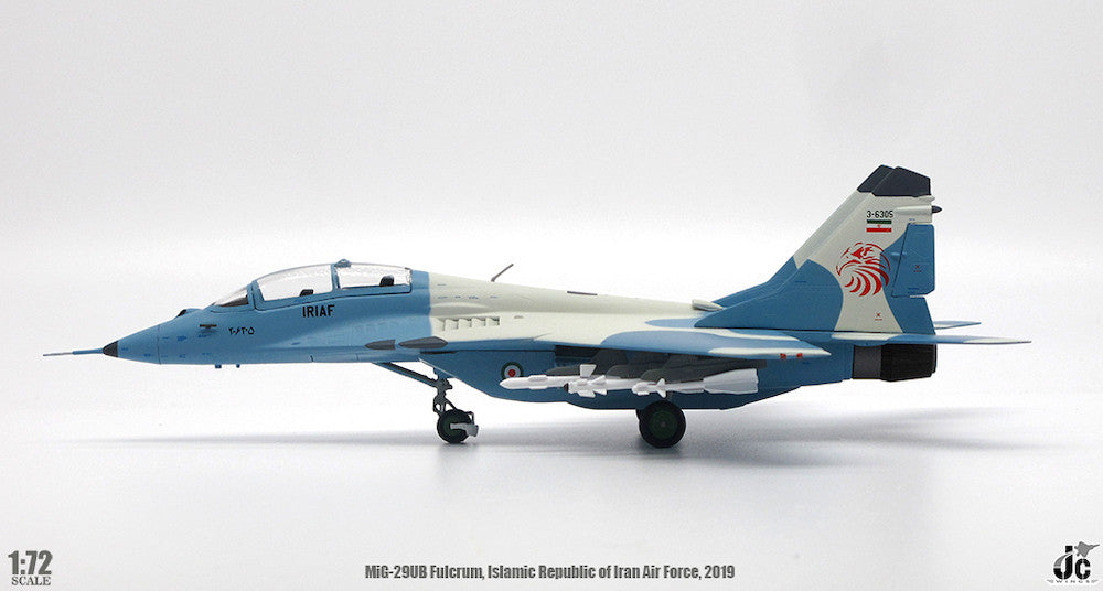 JCW-72-MG29-010 | JC Wings Military 1:72 | MiG-29UB Fulcrum Iranian Air Force 3-6305