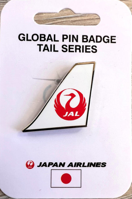 PINJAL | ARD Souvenirs Pin Badges | Tail Pin - JAL Japan Airlines