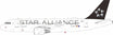 JFox 1:200 scale die-cast metal model of a Lufthansa CityLine Airbus A319-114 Star Alliance aircraft.
