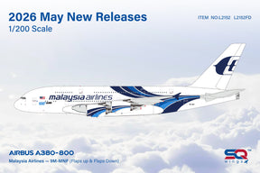 L2152 SQ Wings 1:200 Airbus A380 Malaysia Airlines 9M-MNF