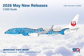 L2348 SQ Wings 1:200 Boeing 737-800 Japan Transocean Air JA05RK Jinbei Jet