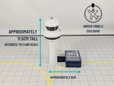 AG-LGWTOWER | Airport Accessories 1:400 | LONDON GATWICK AIRPORT ATC Air Traffic Control Tower 1:400 Scale Building Model